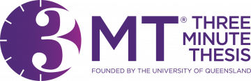 three minute thesis logo